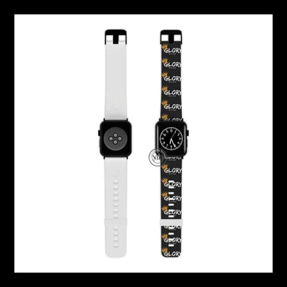 Glory Be To God Apple Watch Band 7.5’’ × 0.75’’ / 42 - 44 Mm Black Accessories