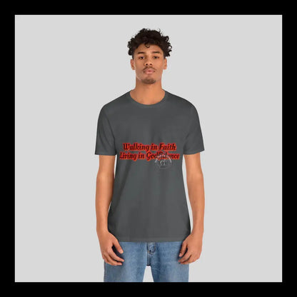 Godfidence Walk Jersey Short Sleeve Tee T-Shirt