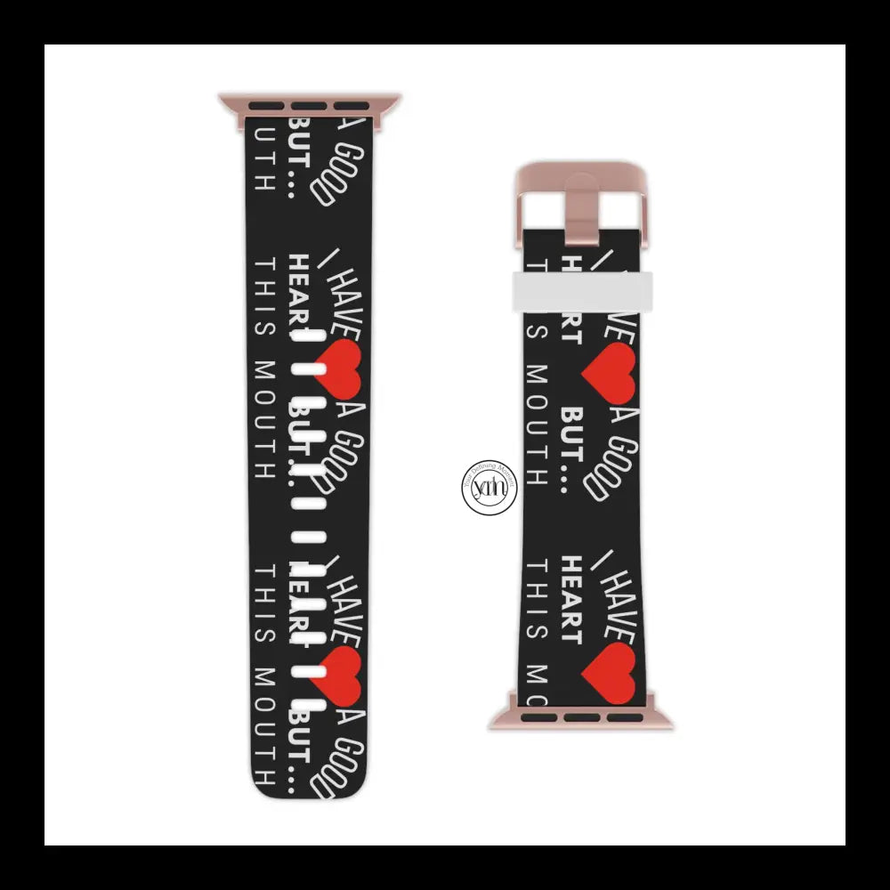 Good Heart Bold Spirit Watch Band Design Accessories