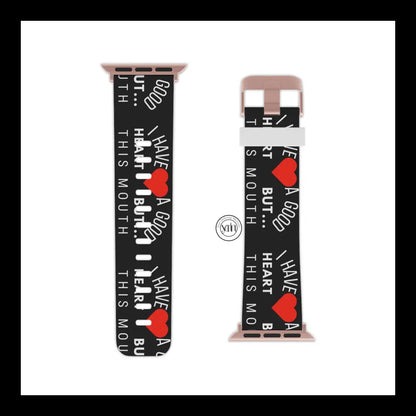 Good Heart Bold Spirit Watch Band Design Accessories