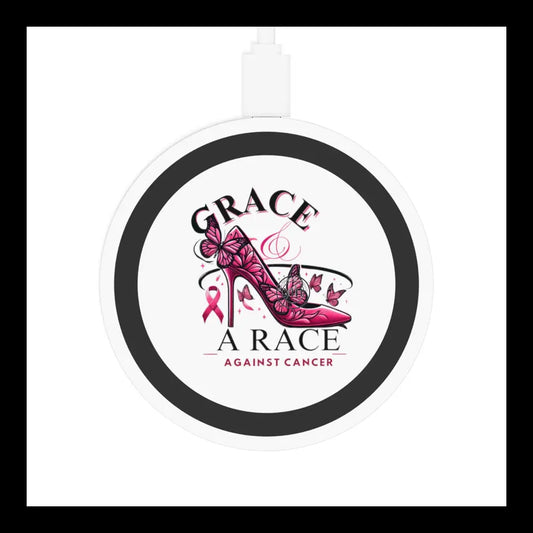 Grace & A Race Against Cancer 2.75’’ X / White/Black Accessories