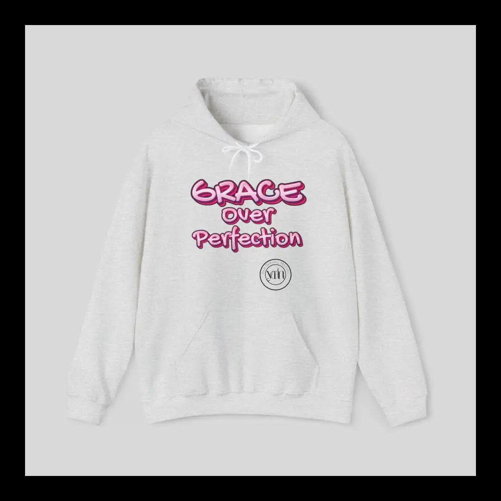 Grace Over Perfection Pink Hoodie