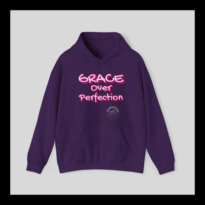 Grace Over Perfection Pink Hoodie