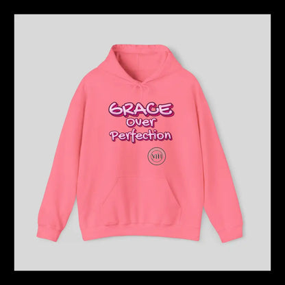 Grace Over Perfection Pink Hoodie