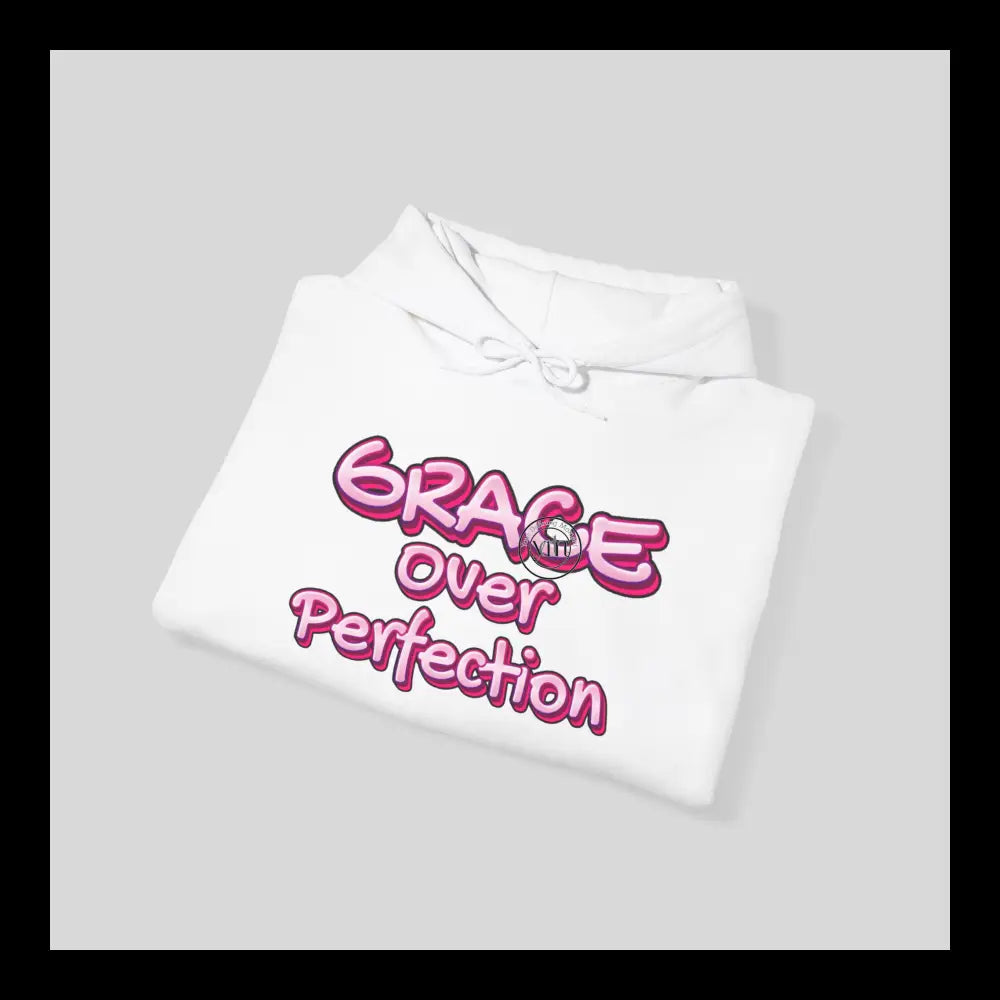 Grace Over Perfection Pink Hoodie