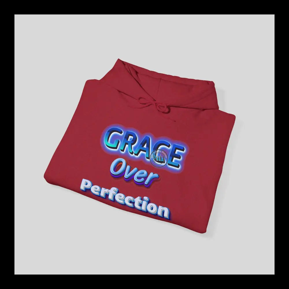 Grace Over Protection Blue Hoodie