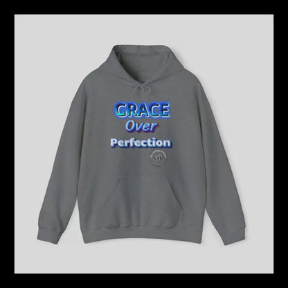 Grace Over Protection Blue Hoodie