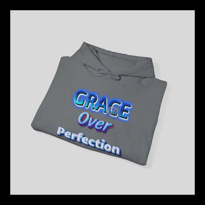 Grace Over Protection Blue Hoodie