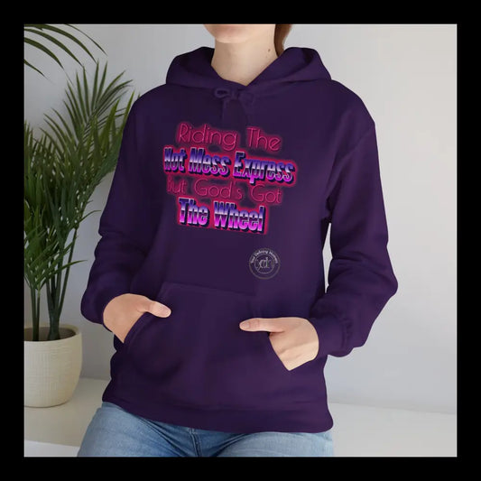 Hot Mess Express Hoodie Purple / S