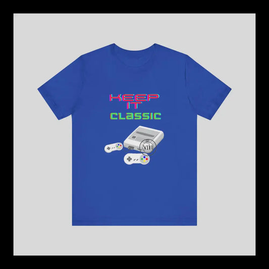 Keep It Classic Gamer Jersey Short Sleeve Tee T-Shirt