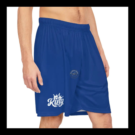 King Basketball Shorts Seam Thread Color Automatically Matched To Design / Xs All Over Prints