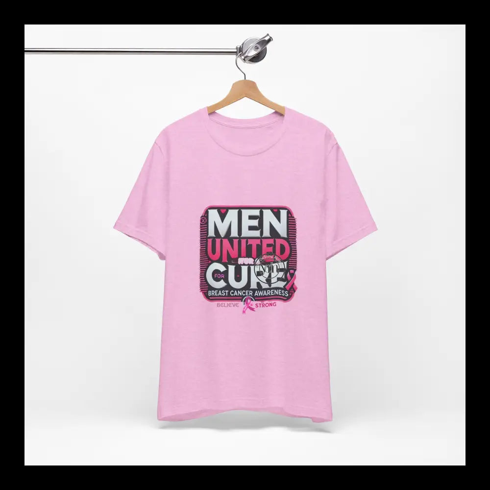 Men United For A Cure Jersey Short Sleeve Tee T-Shirt