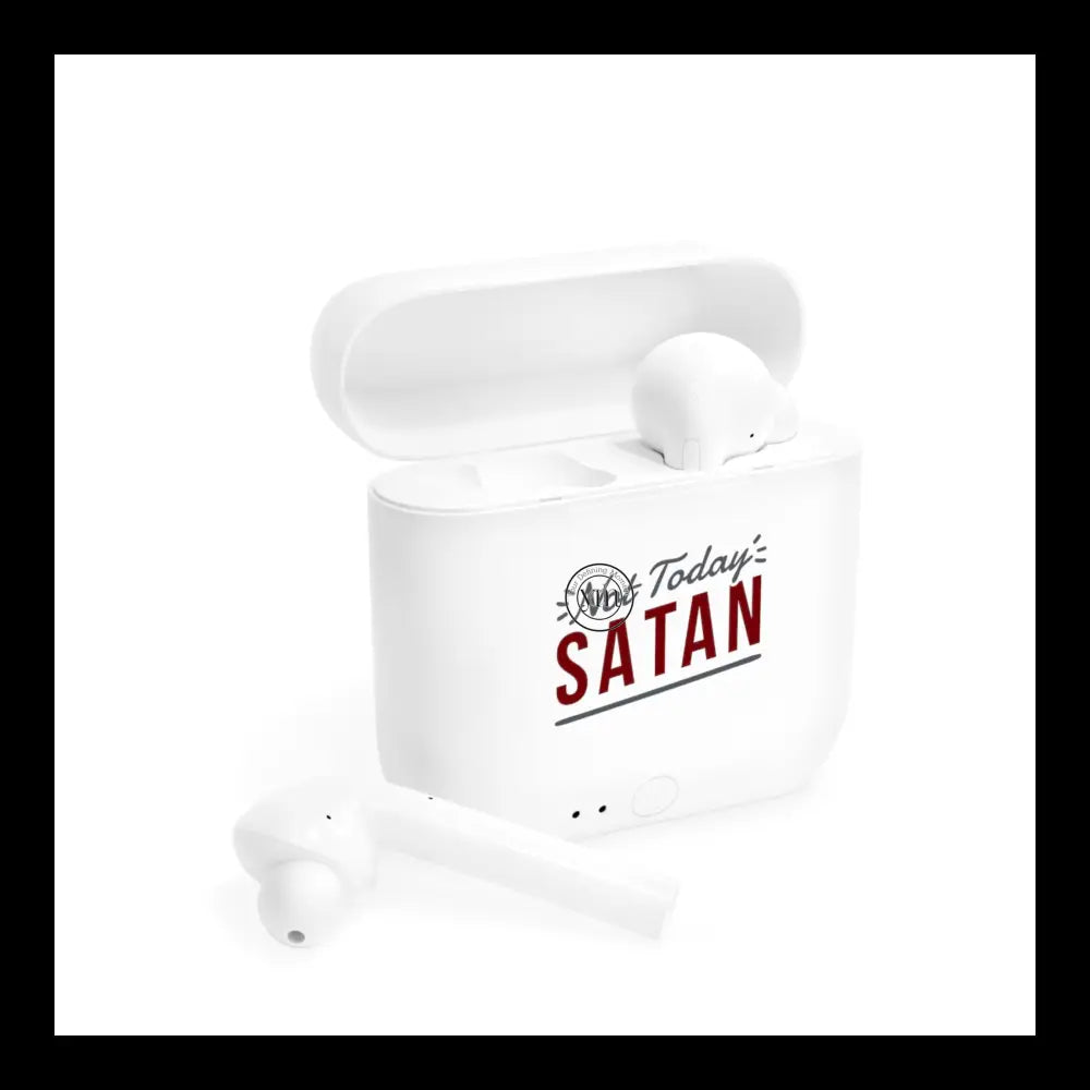 Not Today Satan Essos Wireless Earbuds And Case Accessories