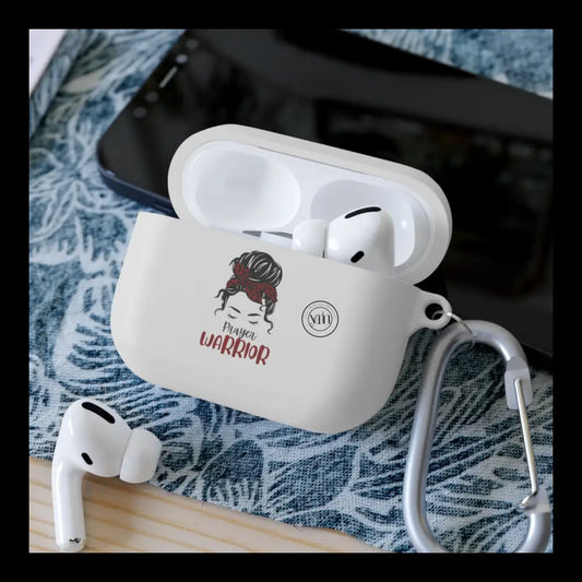 Prayer Warrior Airpods And Pro Case Cover / White Accessories