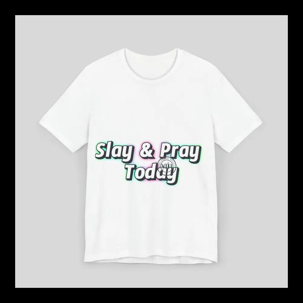 Slay & Pray Jersey Short Sleeve Tee T-Shirt