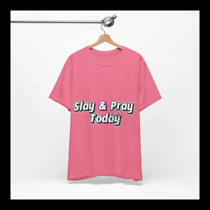 Slay & Pray Jersey Short Sleeve Tee T-Shirt