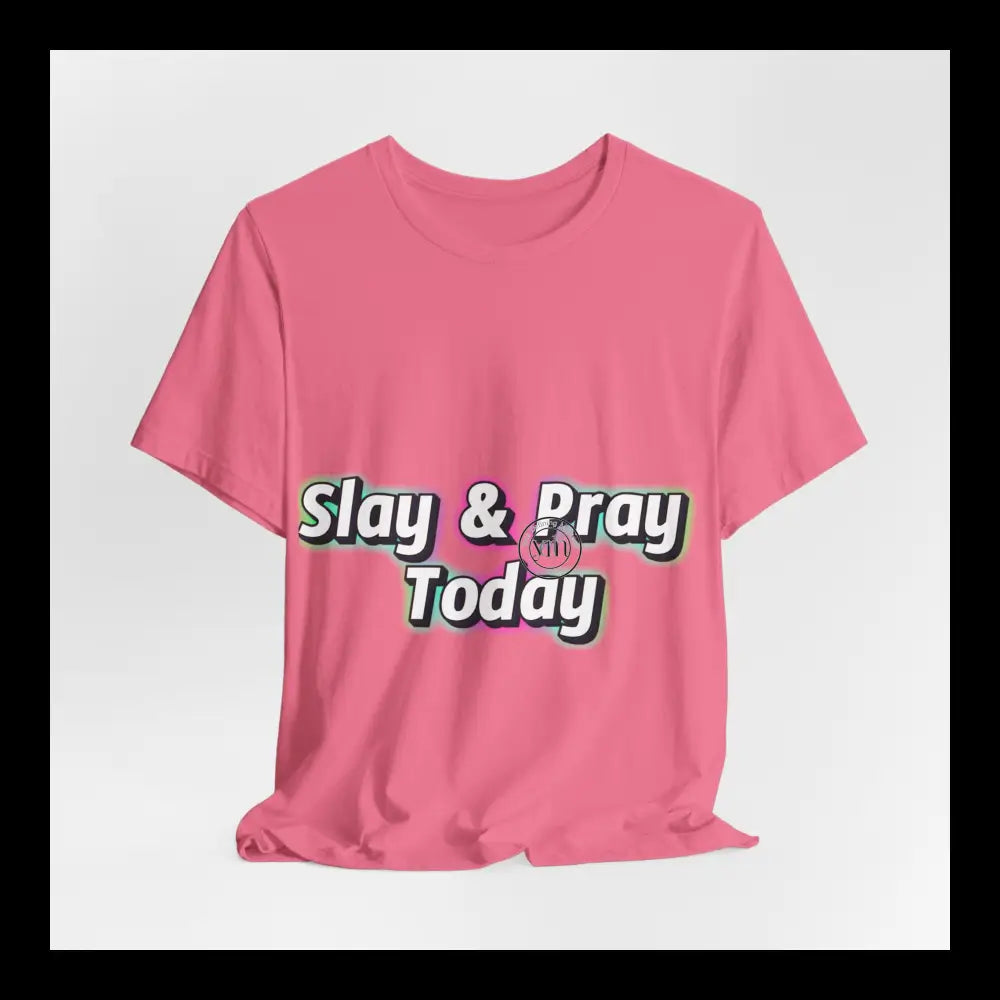 Slay & Pray Jersey Short Sleeve Tee T-Shirt