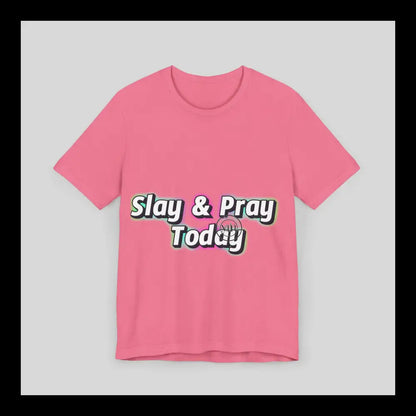 Slay & Pray Jersey Short Sleeve Tee T-Shirt