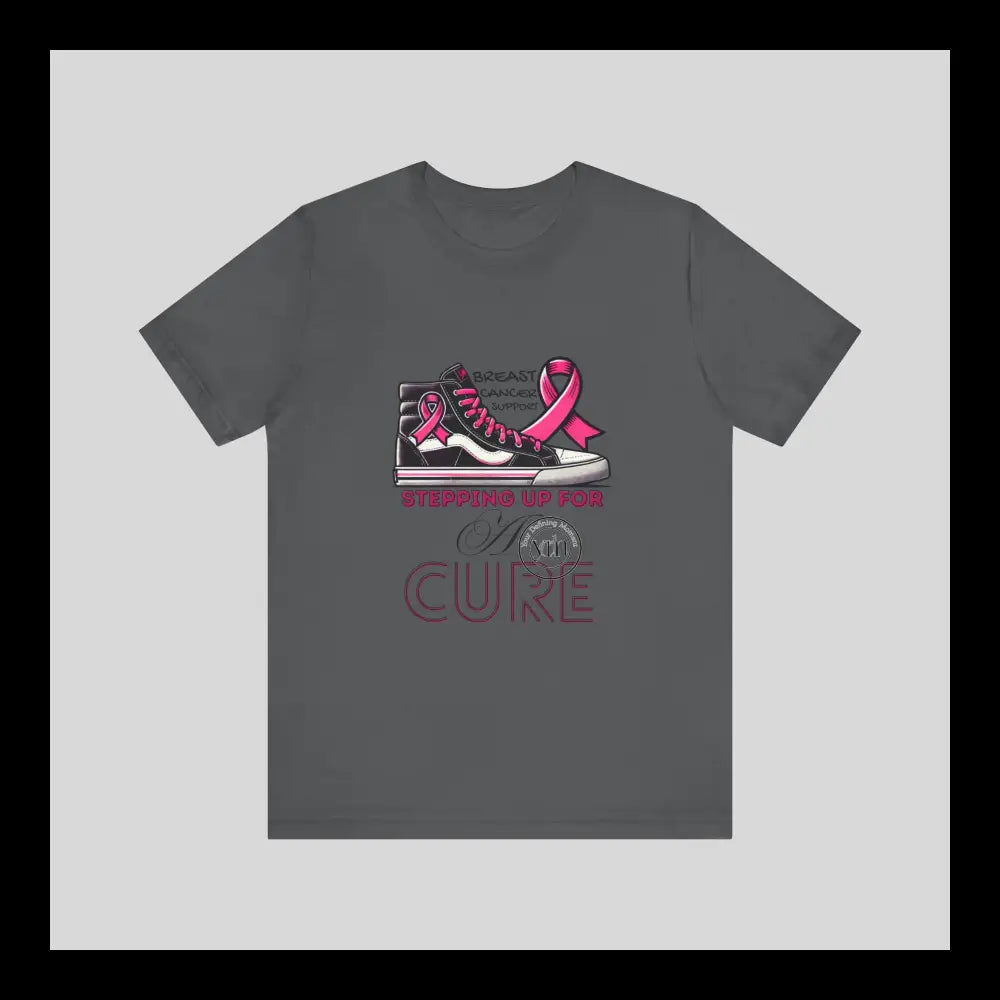 Stepping Up For A Cure Jersey Short Sleeve Tee T-Shirt