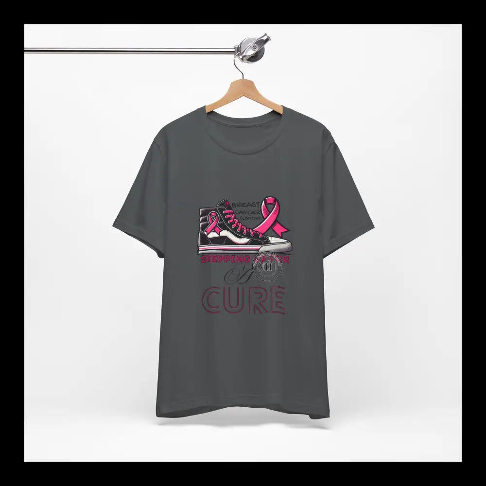 Stepping Up For A Cure Jersey Short Sleeve Tee T-Shirt