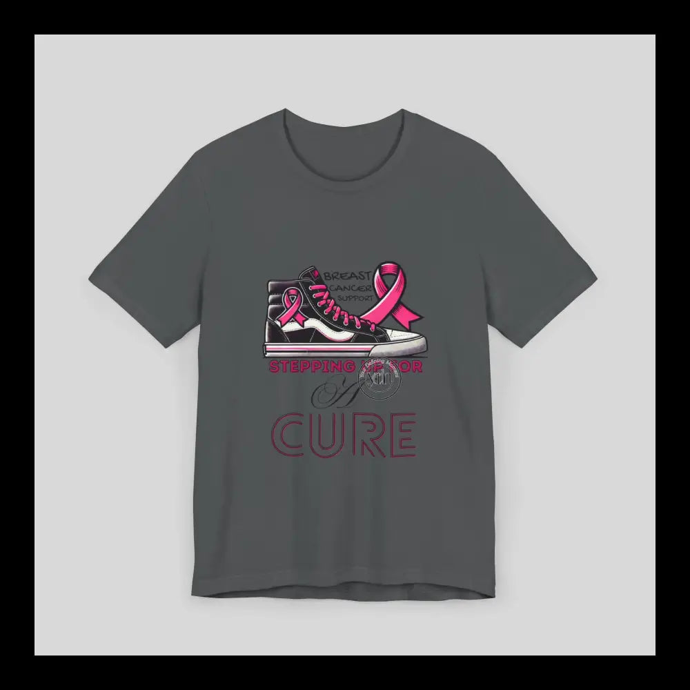 Stepping Up For A Cure Jersey Short Sleeve Tee T-Shirt