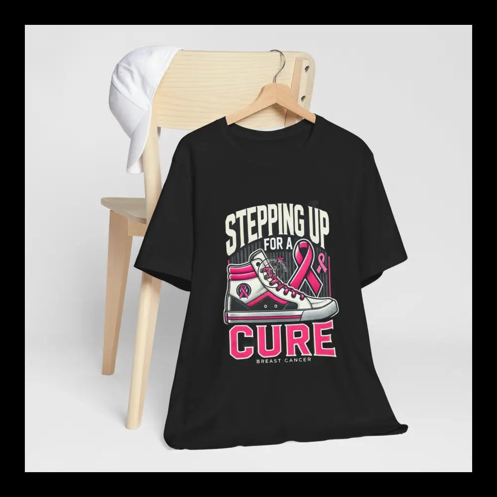 Stepping Up For A Cure Jersey Short Sleeve Tee T-Shirt